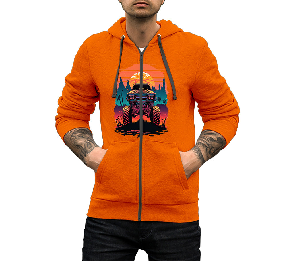 Off Road Zipper Hoodie