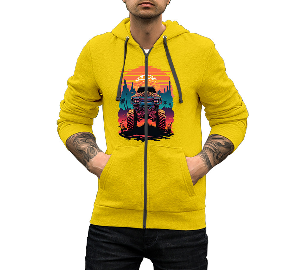 Off Road Zipper Hoodie