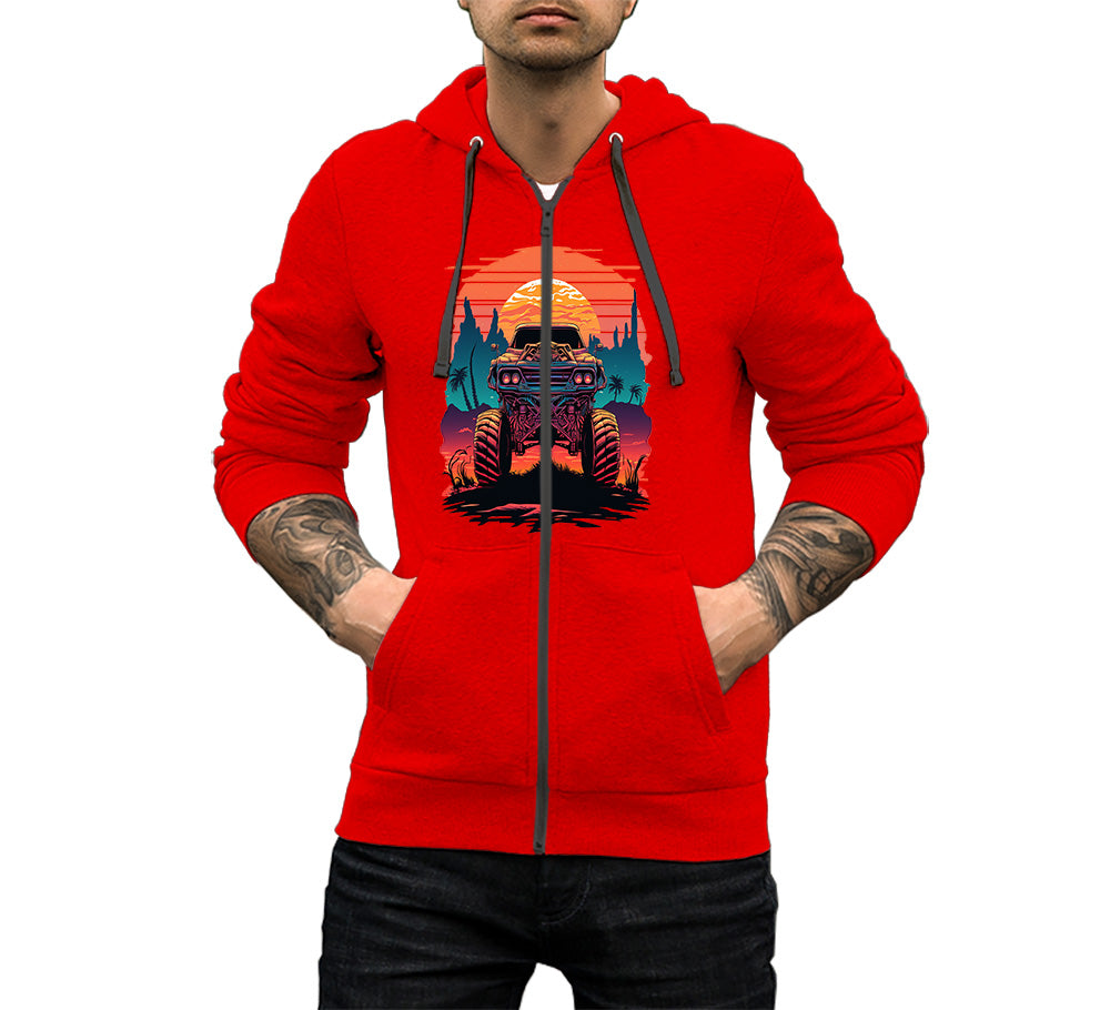 Off Road Zipper Hoodie