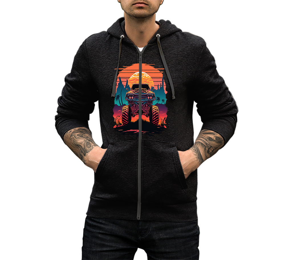 Off Road Zipper Hoodie