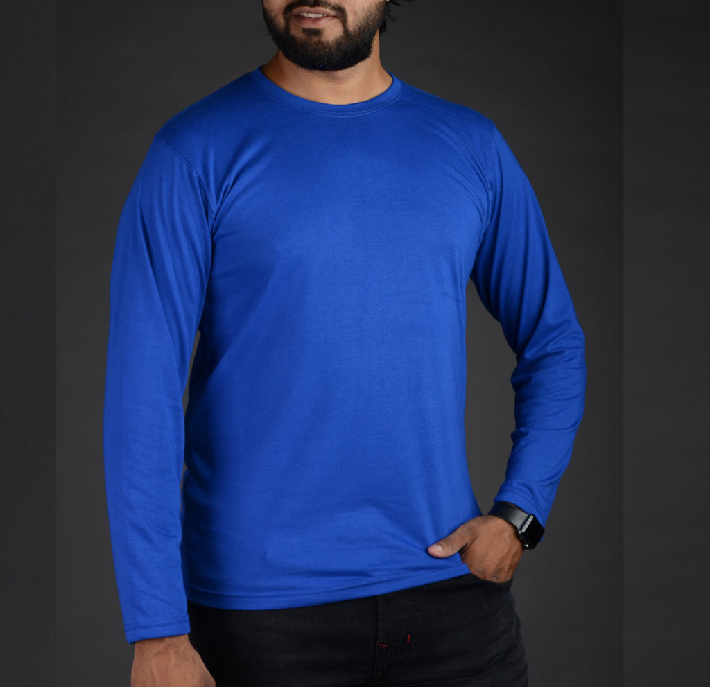 Full Sleeves Round Neck T shirt for Men