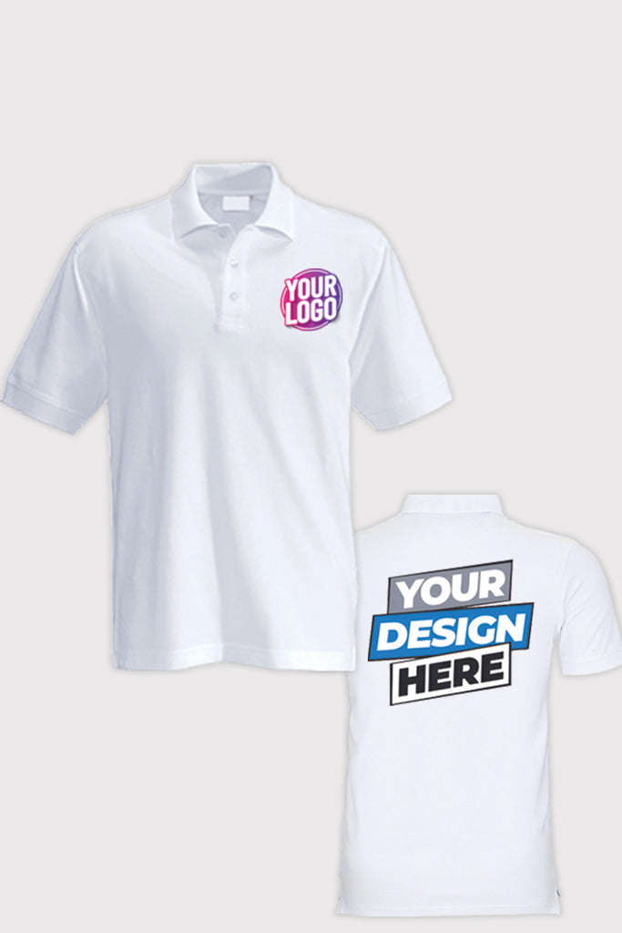 Customize Polo T-shirt Front And Back