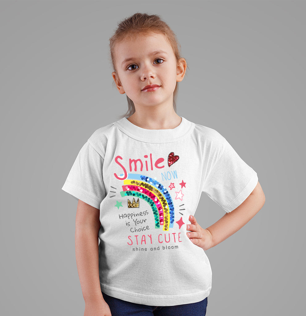 SMILE RAINBOW T-SHIRT