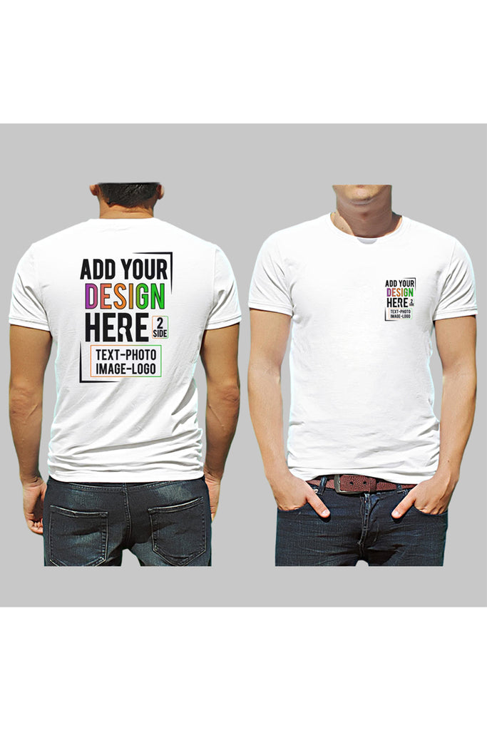 Design Your Own T-Shirt With Front logo