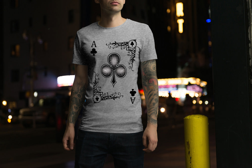 Ace Of Clubs T Shirt