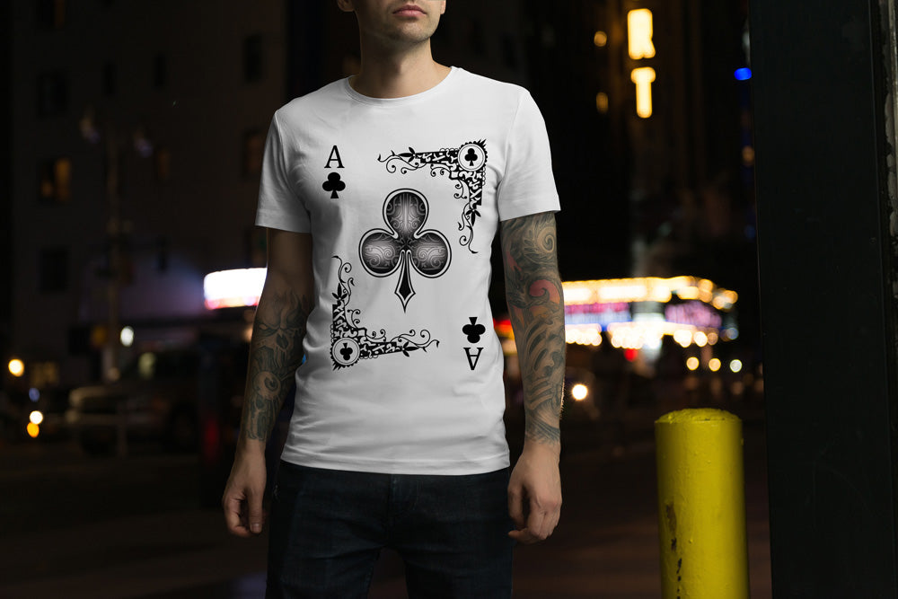 Ace Of Clubs T Shirt