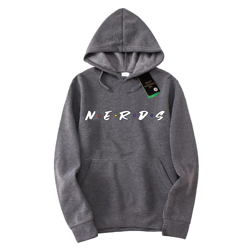 Printed HOODIE For Women (NERDS)