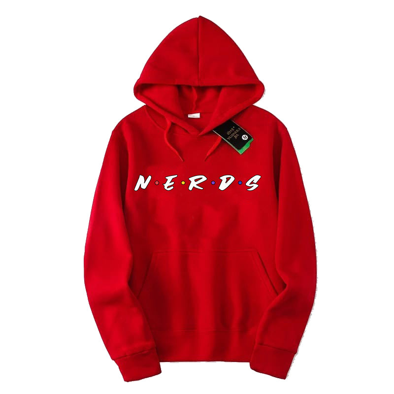 Printed HOODIE For Women (NERDS)