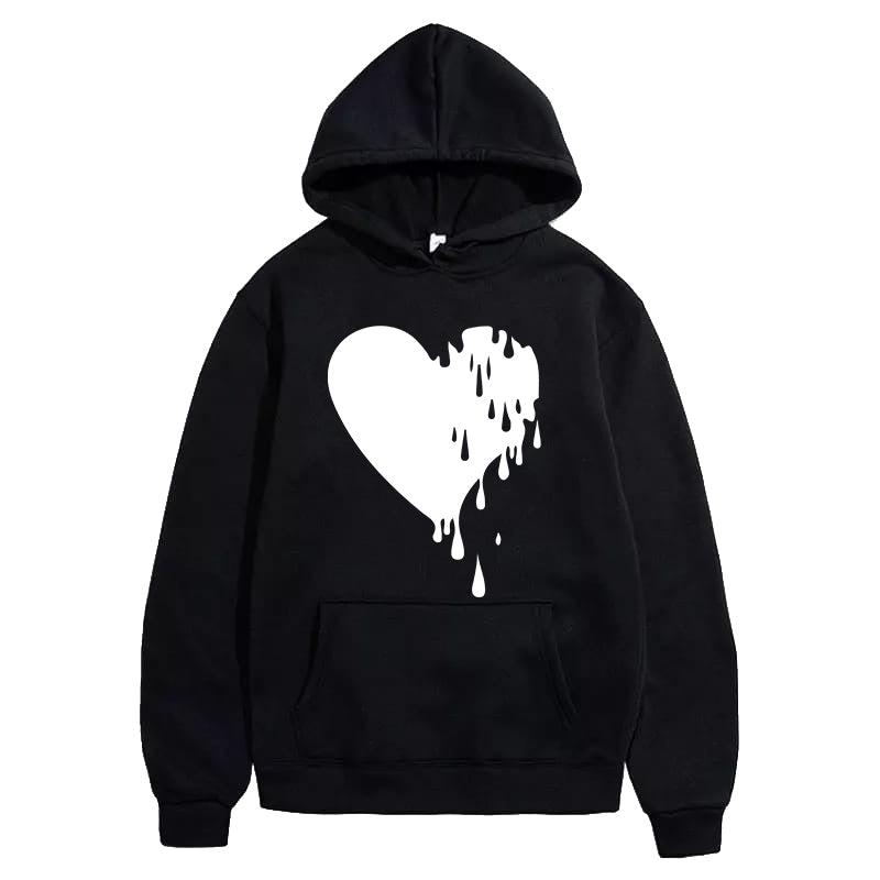 Printed HOODIE For Women (Melting Heart)